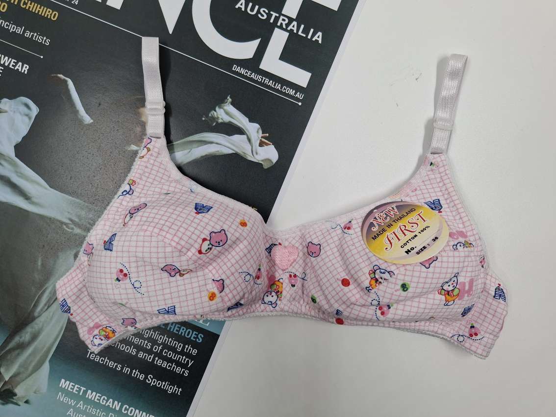 سوتین دخترانه طرح خرسی