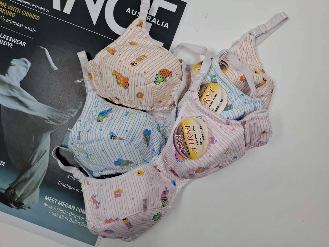 سوتین دخترانه طرح دایناسور